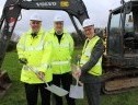 Work gets under way on new homes for village